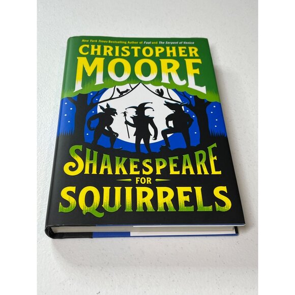 Shakespeare for Squirrels Christopher Moore Book Fiction Murder Mystery Humor - Picture 2 of 6